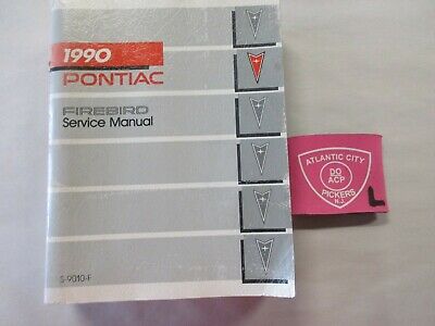 1990 pontiac firebird repair manual